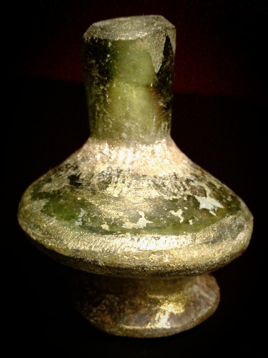 OOAK Underground Exclusive, Created by King Solomon - Solomon's Master Key to His Legions of 20,000 Djinn, Ancient Roman Glass Vessel