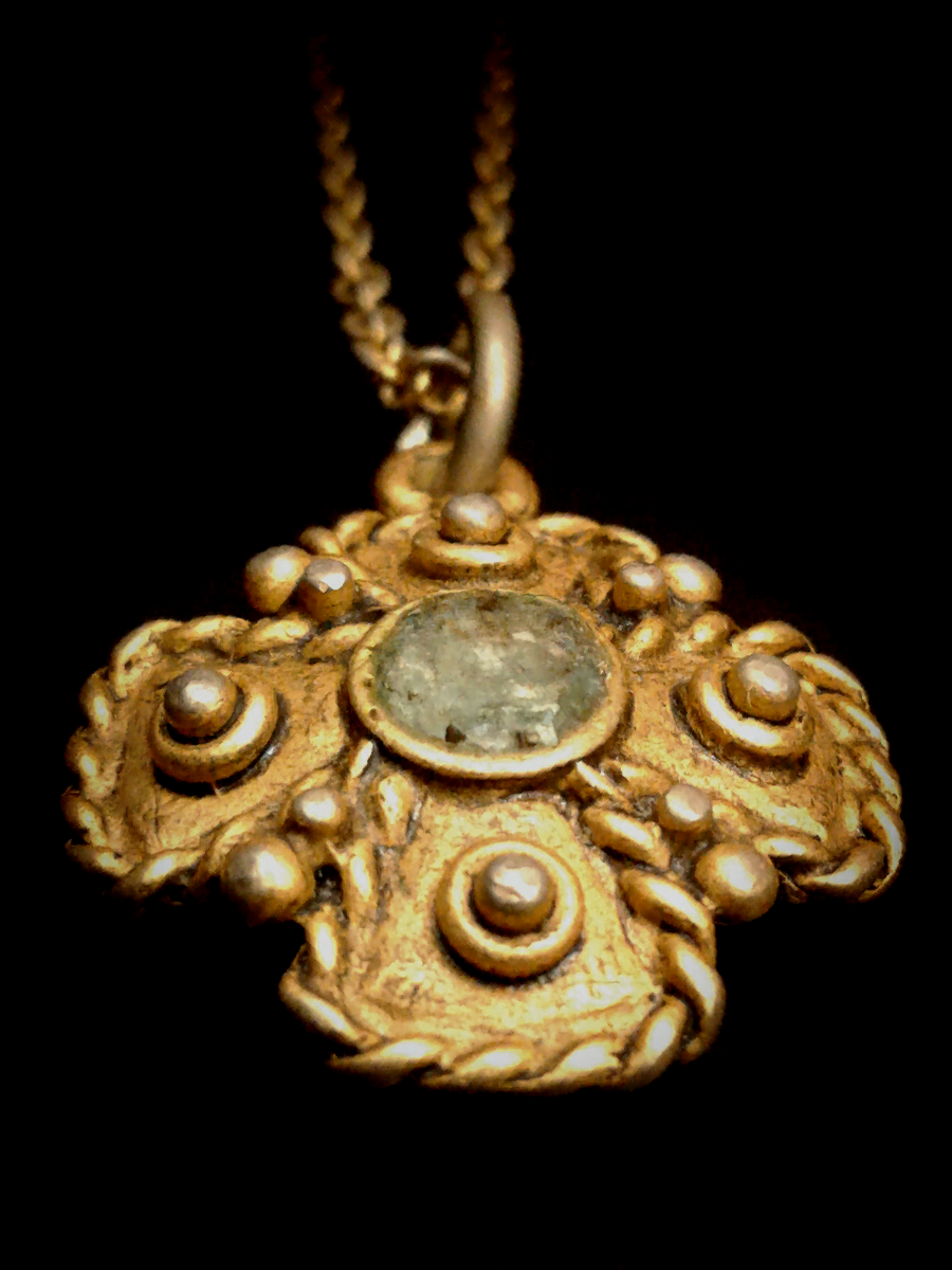 Code of Charismata Gold Amulet - Solomon's Hidden Biblical Code of Spiritual Gifts – Spirit of Wisdom, Understanding, Sight & Knowledge